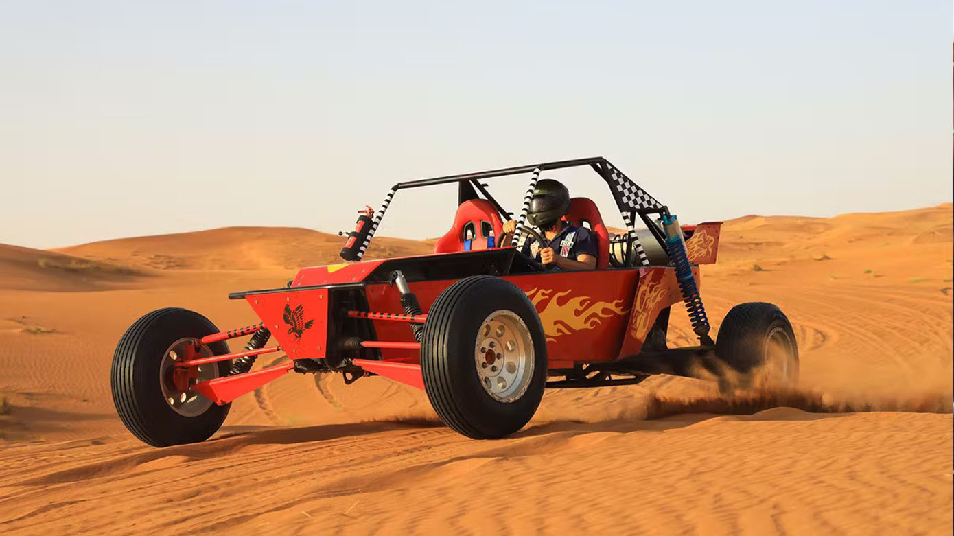 1 seater buggy desert safari Dubai